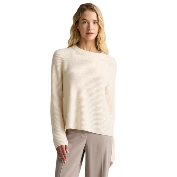 Quince Sweaters - Quince Mongolian Cashmere Crewneck Fisherman Sweater Small